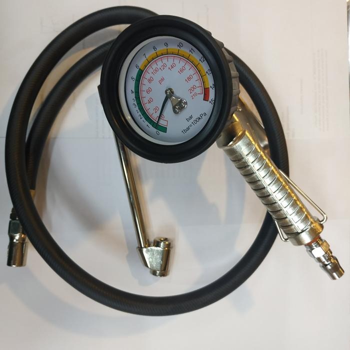 THB 3 Function Tire Inflator / Pengukur Angin 200psi