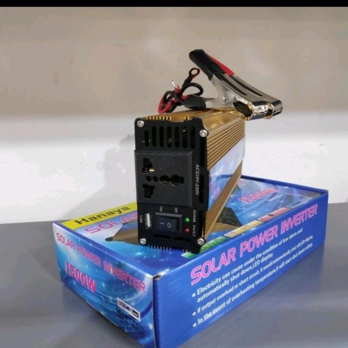 Promo Power Inverter 1500 Watt 12V/ Inverter 1500Watt Hanaya