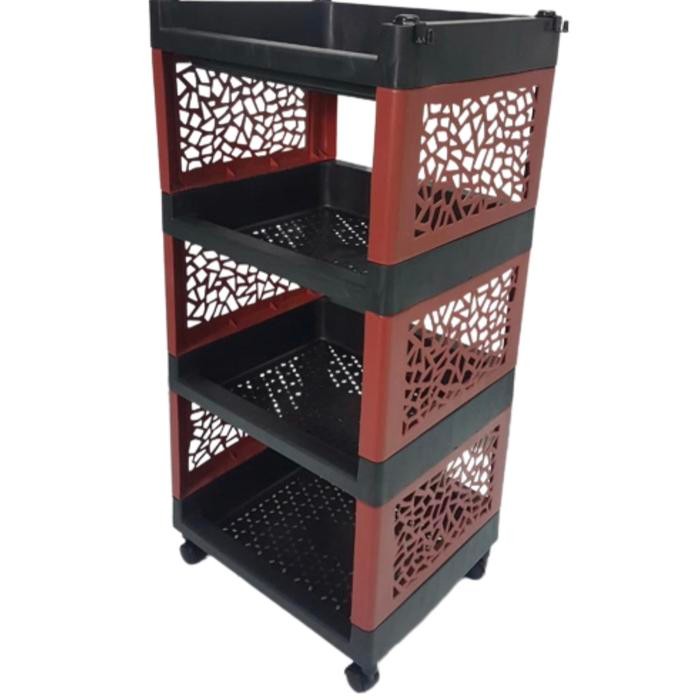 Informa Houseware - Rak Apartemen 4 Susun / Rak Yoyo / Rak Serbaguna 4 Susun