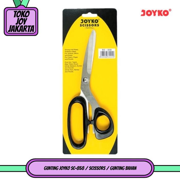 

ID GUNTING JOYKO SC-858 / SCISSORS / GUNTING BAHAN