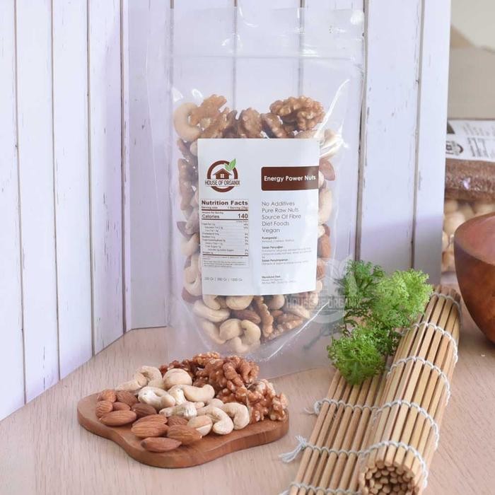 

energy power nuts kacang campur sehat snack stok terbatas
