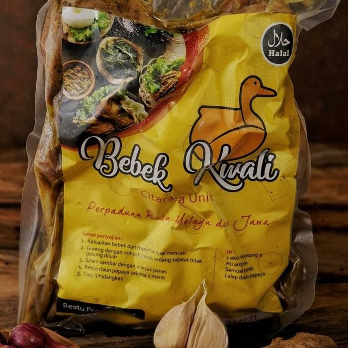 

bebek kwali ungkep - siap goreng praktis stok terbatas