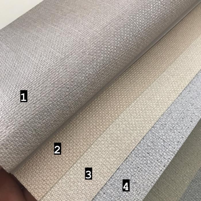 Wallpaper Premium Vinyl Dinding Polos Bertekstur Kantor Ruang Tamu