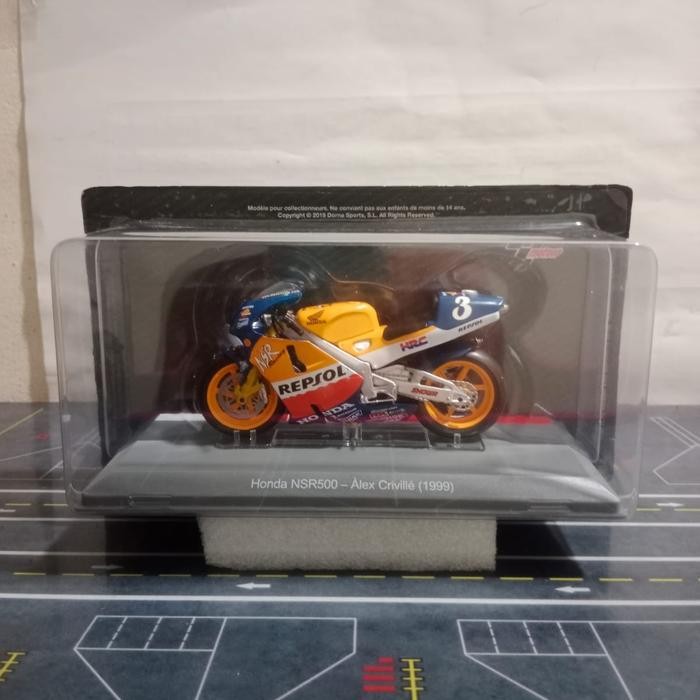 DIECAST MOTOGP HONDA NSR500 ALEX CRIVILLE 1999 SKALA 18 BY ALTAYA