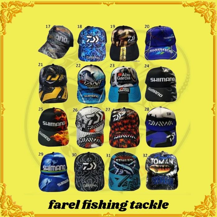 ORIGINAL Topi mancing mania READY STOCK