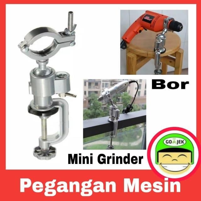 Terbaru - Pegangan Bor Mini Grinder Bor Tangan Stand Holder Mini Grinder