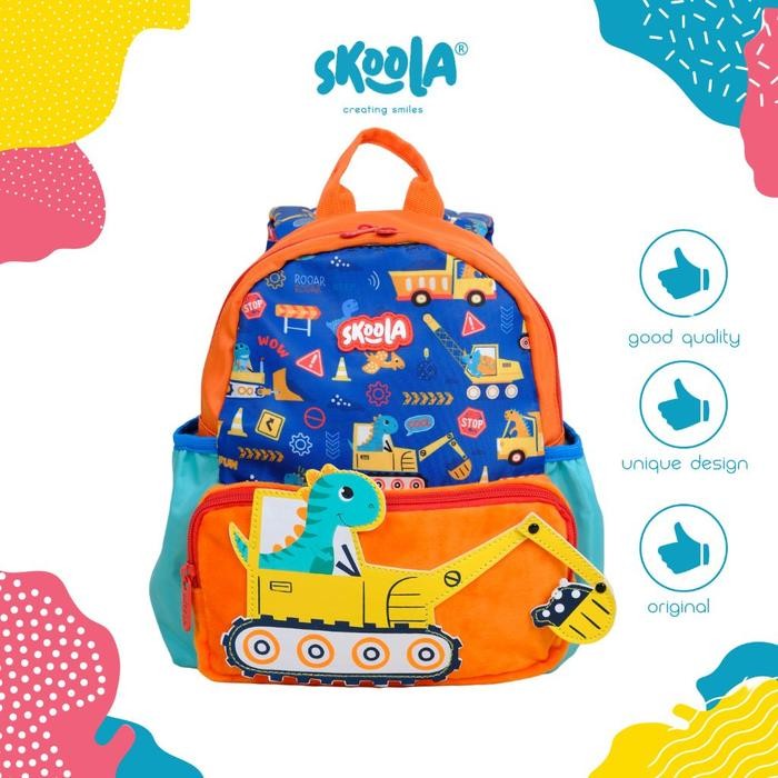 Converrse Exsport - Tas Sekolah Anak Paud Laki - Laki Fashion Ransel Keren Dino Exca - Teeny
