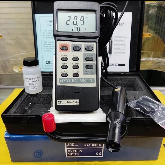 Baru Lutron Do-5510 Dissolved Oxygen Meter - Alat Ukur Oksigen Air