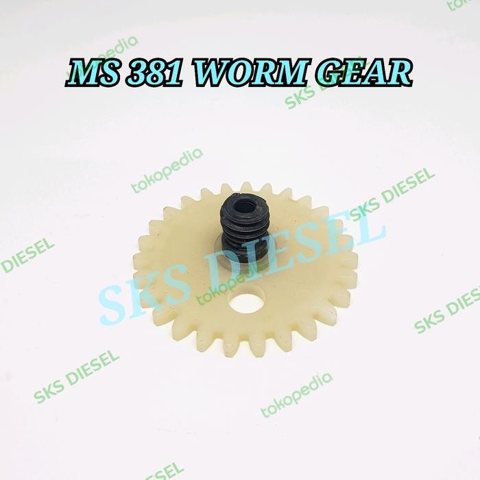 $$$$] MS381 382 WORM GEAR GIGI POMPA OLI CHAINSAW SENSO SINSO STIHL STHIL