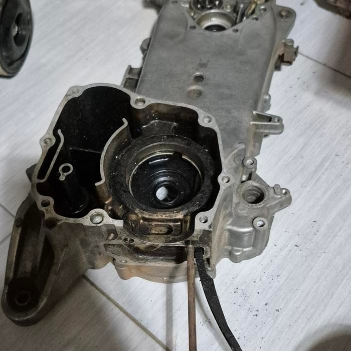 Blok Mesin Kiri Vario 110 Karbu Masih Normal Dan No Pecah Copotan