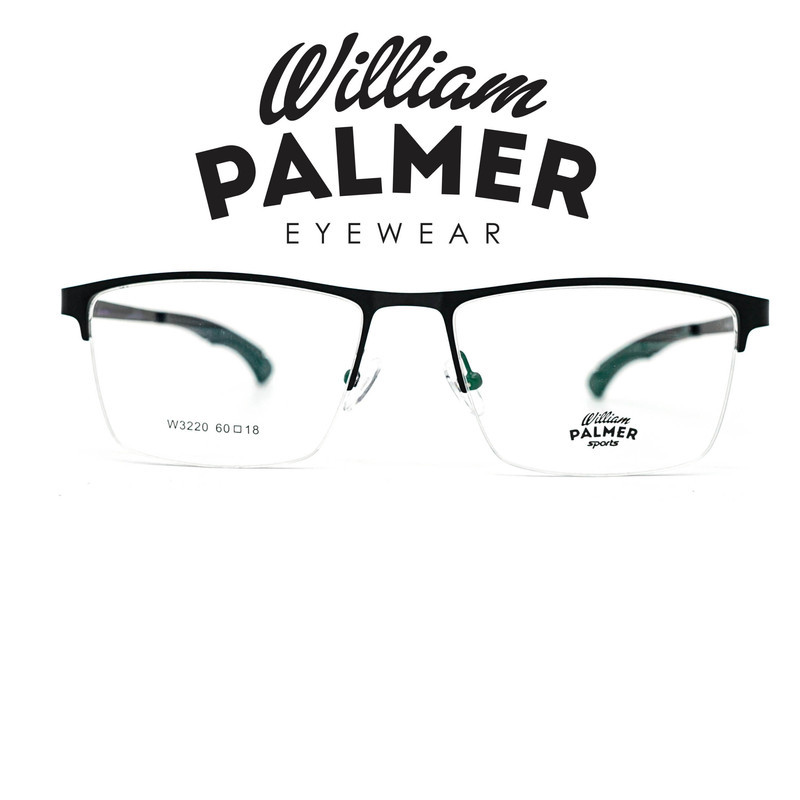 William Palmer Kacamata Pria Wanita Sport 3220 C1 Black