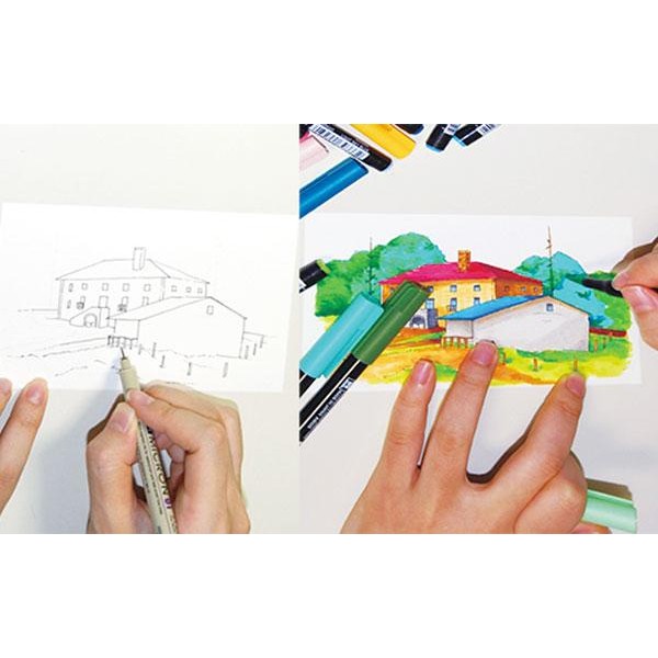 

Sakura Koi Coloring Brush Pen 24 Color Set