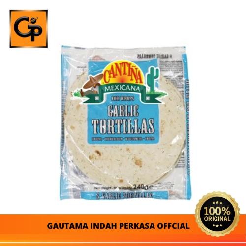 

IGIH- Kulit Kebab Cantina Mexicana Garlic Tortillas Isi 6Pcs Uk 21Cm