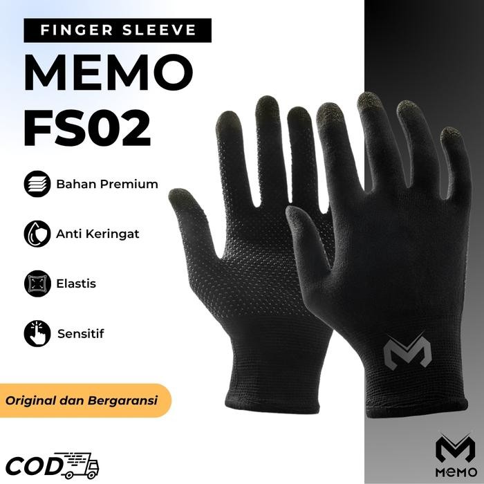 MEMO FS02 SARUNG TANGAN UNTUK GAME Hitam
