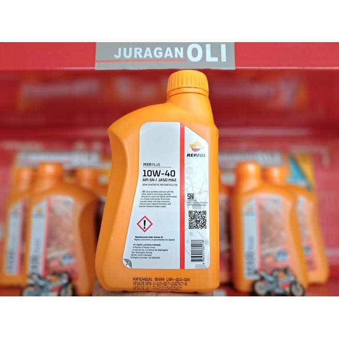 Oli Motor REPSOL MXR PLUS 10W40 12X0,8L