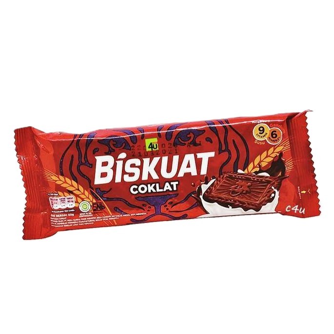 Biskuat Biskuit Coklat 60G