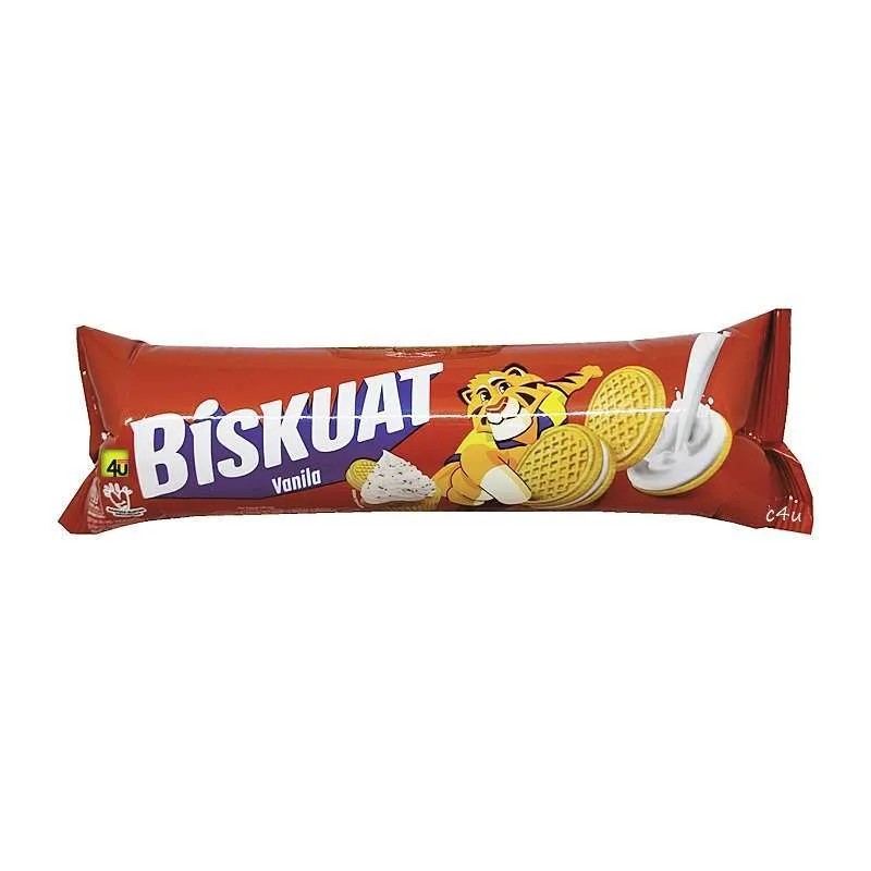 

Biskuat Sandwich Roll Vanilla 105G