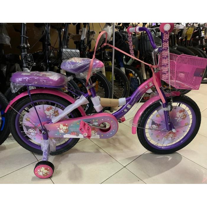 Sepeda Anak Perempuan Sanrio Element 16 Inch 4 - 8 Tahun