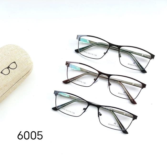 Frame Kacamata RODENSTOCK 6005 Full Pria Sporty Minus Baca