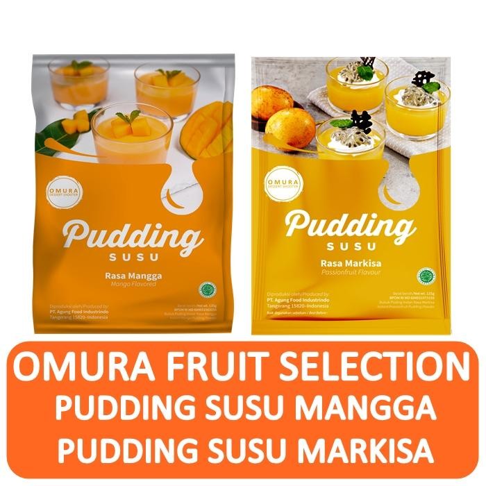 

LEZAT- Omura Pudding Susu Mangga Dan Omura Pudding Susu Markisa