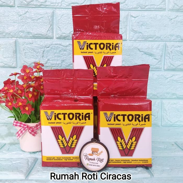 

LEZAT- Victoria Yeast Ragi Dry Pengembang Roti Saf Instant Fermipan Kering
