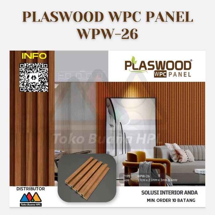 \\\\\] wood panel PVC / WPW 26 Untuk Dekorasi Dinding