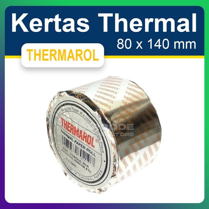 

Kertas Roll Thermal 80 x 140 - 80x140 mm Mesin Antrian Tiket Parkir