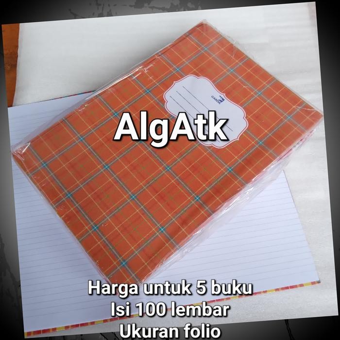 

Bisa Grab! Buku Tulis Folio Garda