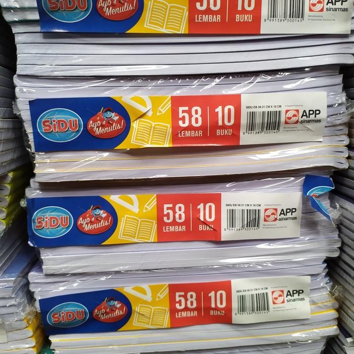 

Jual Rugi! Buku Tulis Sidu Isi : 58