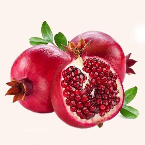 

NATURE- (2 Pcs) Buah Delima Merahi Red Pomegranate -India-