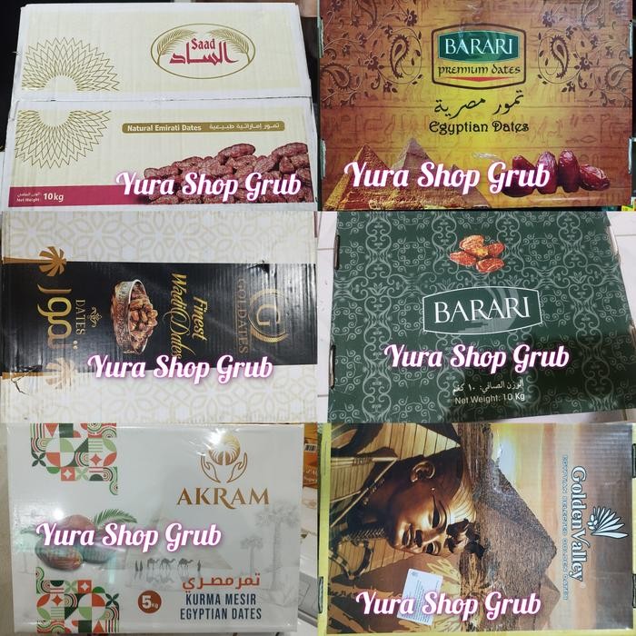 

NATURE- Kurma Sayer Kurma Khalas Al Saad 10 Kg Kurma Import