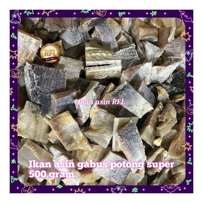 

Siap Kirim Ikan Asin Gabus Potong Terlaris 500g - Praktis & Gurih