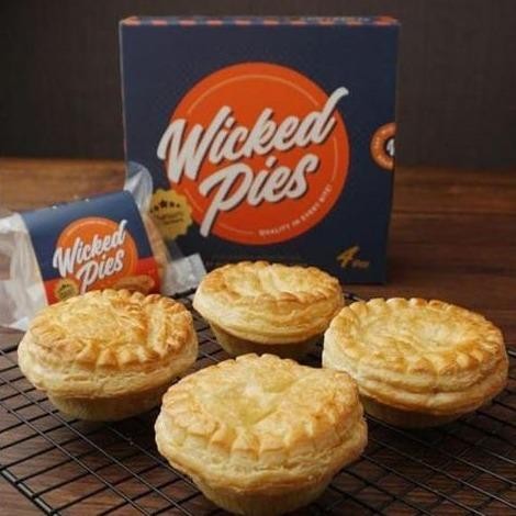 

Siap Kirim Wicked Piess Frozen Pies 1 Box Isi 4pcs - Snack Praktis,