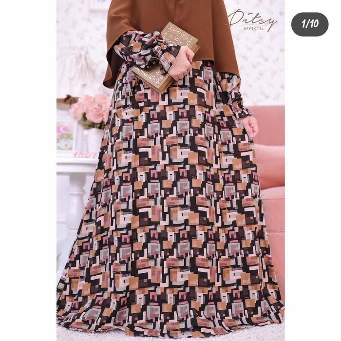 ORIGINAL SALE Ditsy april nightgown Ditsy daster rayon READY STOCK