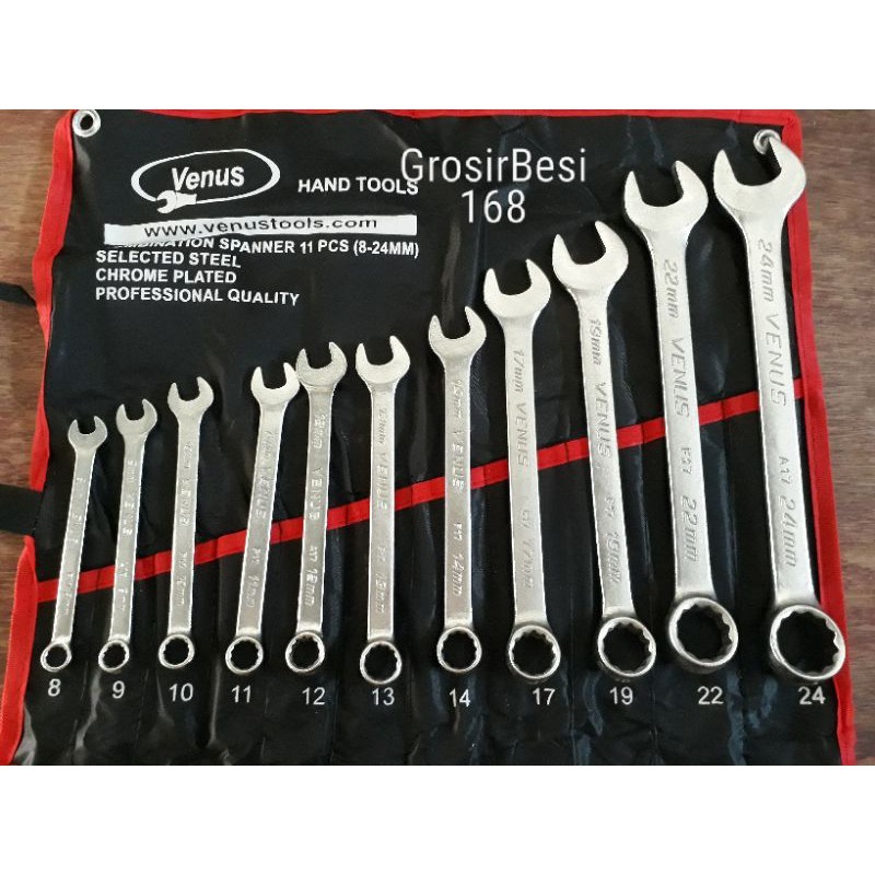 [Original100%] Kunci Ring Pas set Venus 8-24/8-22 Venus Pro/Bison Pas/Ring set 22 24 Diatas Diamond 