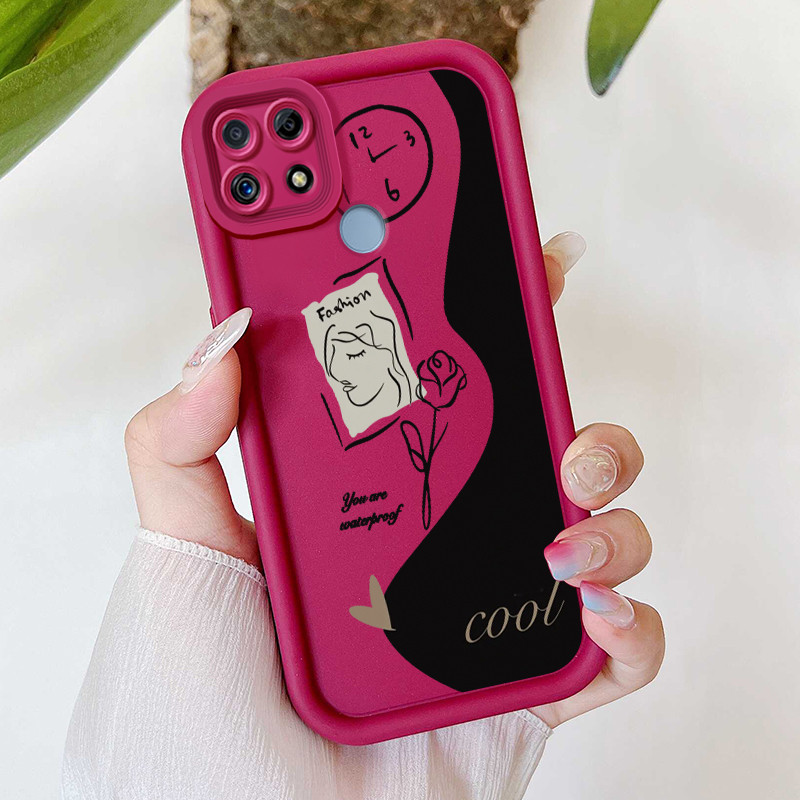 Casing Hp untuk Realme C25 C25s C21 C21Y C25Y C12 C15 Narzo 20 30A 50A Case Casing HP Softcase ponse