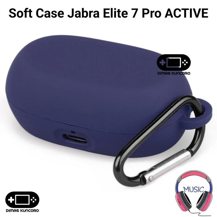 Bisa Spk Soft Case Jabra Elite 7 Pro Active Silicone Silikon Tws Cover Casing