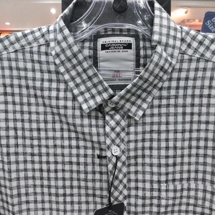 Cardinal Kemeja Bigsize/Jumbo Lengan Panjang Devisi Cardinal Jeans Original