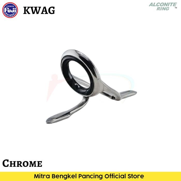 HRG DISKON Ring Guide Fuji KWAG & KTAG K Series Alconite Chrome 1Pcs Cincin Joran Original Japan