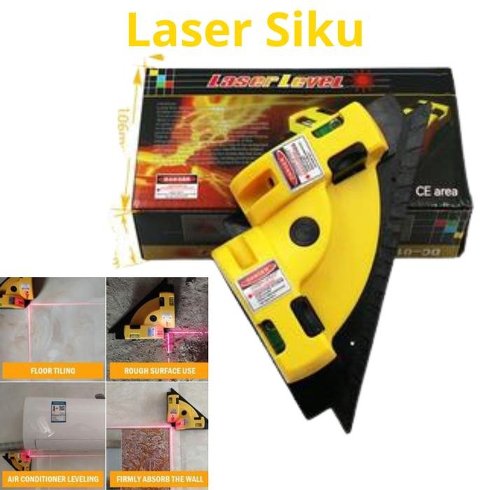 LASER SIKU LASER LEVEL SUDUT SIKU KERAMIK LASER DC-01 LASER WATERPASS SIAP KIRIM PACKING AMAN