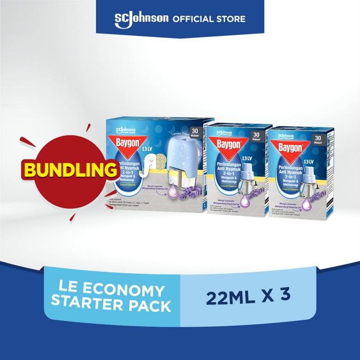 

Baygon LE Economy pack Starter Double refill