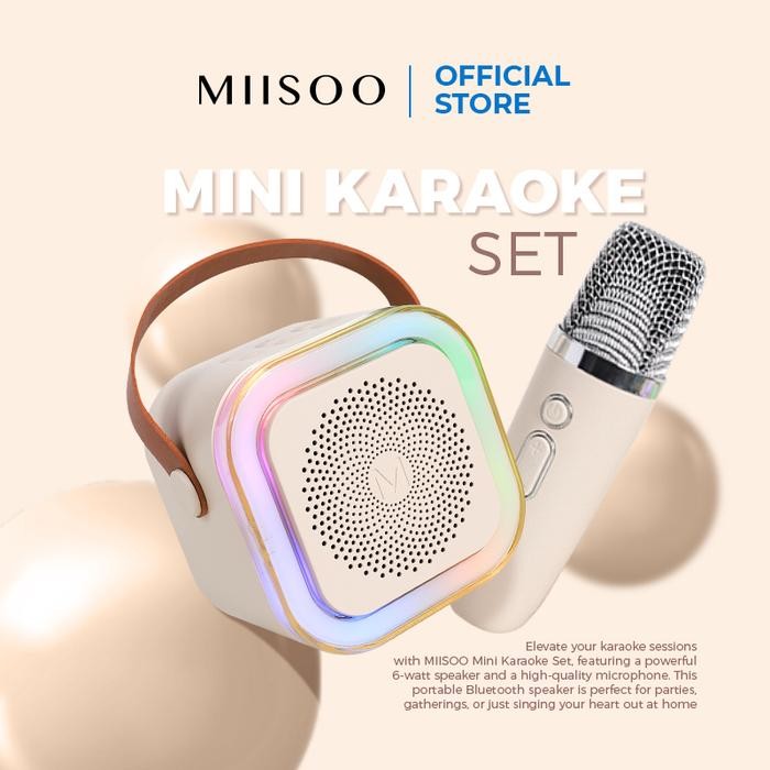 Bose Acoustics - Mini Set Karauke Speaker Microphone Karaoke Mini Set Portable Bluetooth Speaker
