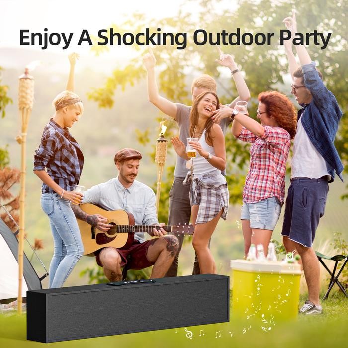 Bose Acoustics - Soundbar Speaker Tv Ab4084 Wireless 5.3 Home Theater Dual Connection Long Bar