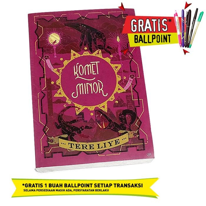 

Novel Komet Minor - Tere Liye (Original) Bonus Ballpoint Gratis