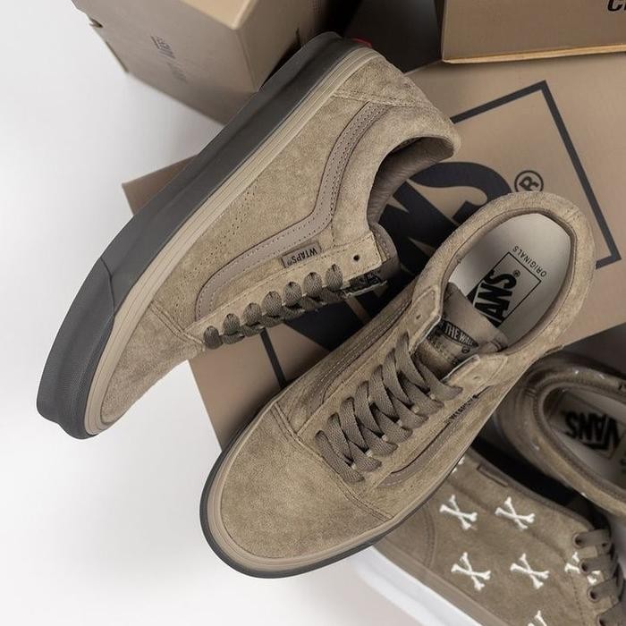 DISKON VALUT X WTAPS OG OLD SKOOL LX CAYOTE BROWN RESMI READY STOCK