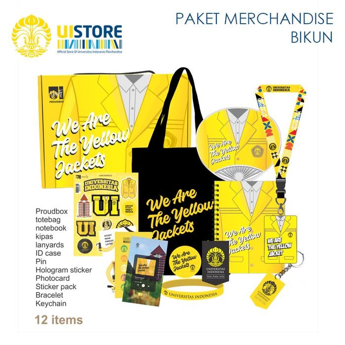 

UI STORE Paket Merchandise Spesial Universitas Indonesia Official Merchandise UI