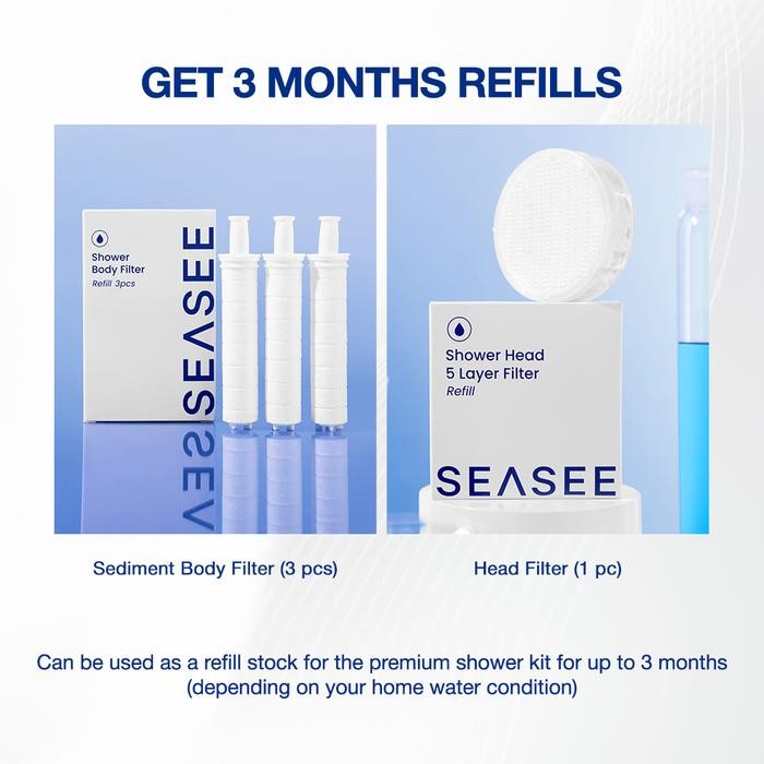 

[Full] SEASEE 3-Month Premium Shower Bundle (More Economic)