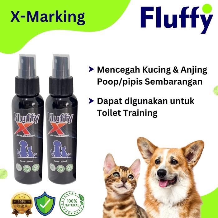

X-Marking Fluffy Mencegah Kucing/Anjing Kencing dan Buang Air Sembarangan, XMarking
