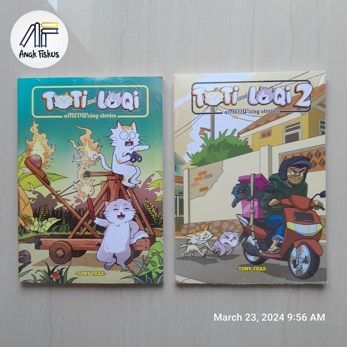 

Komik Kucing TOTI and LOQI TNL Plus BONUS buat Meong dan Cat Lovers