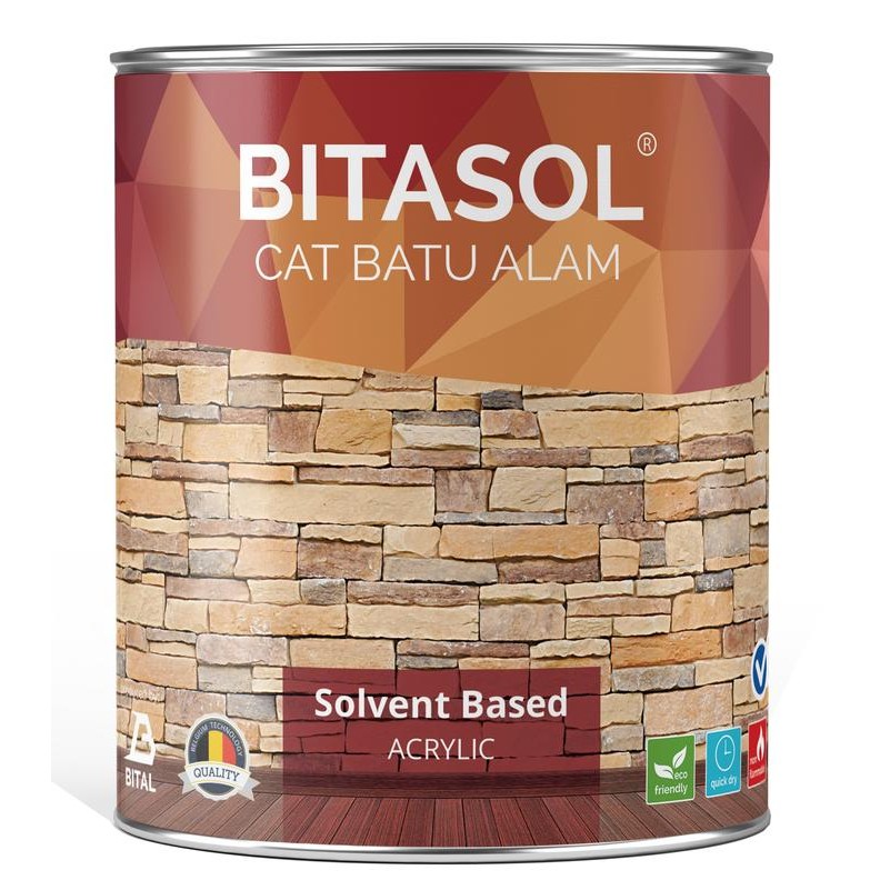 

Cat batu alam-Bitasol 2.5lt